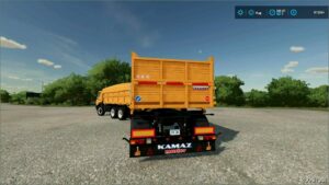 FS22 Kamaz Truck Mod: 55102 VF (Image #2)