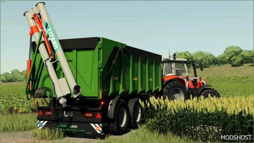 FS22 Trailer Mod: Dina DP18 V1.5 (Featured)