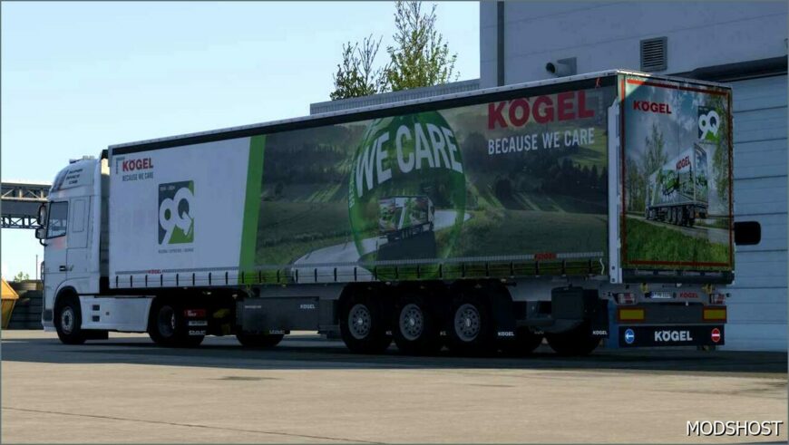 ETS2 Mod: Kögel 90TH Anniversary Skin (Featured)