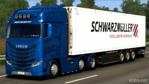 ETS2 Iveco Truck Mod: H&W Iveco S-Way 2019 V1.3.4 1.51 (Image #2)