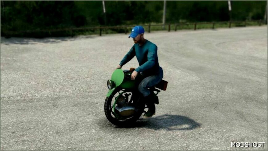 FS22 Vehicle Mod: Lizard Monobike (Featured)