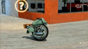 FS22 Vehicle Mod: Lizard Monobike (Image #3)