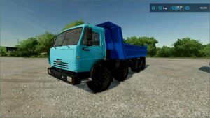 FS22 Kamaz Truck Mod: Dump (Featured)