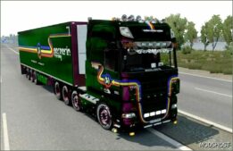 ETS2 DAF Truck Mod: XF 105 Tunned V2.35 (Featured)