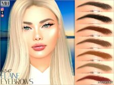 Sims 4 Eyebrows Hair Mod: Elaine Eyebrows N347 (Featured)