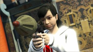 GTA 5 Player Mod: Haruka Sawamura – Yakuza 5 Add-On PED V1.01 (Image #3)