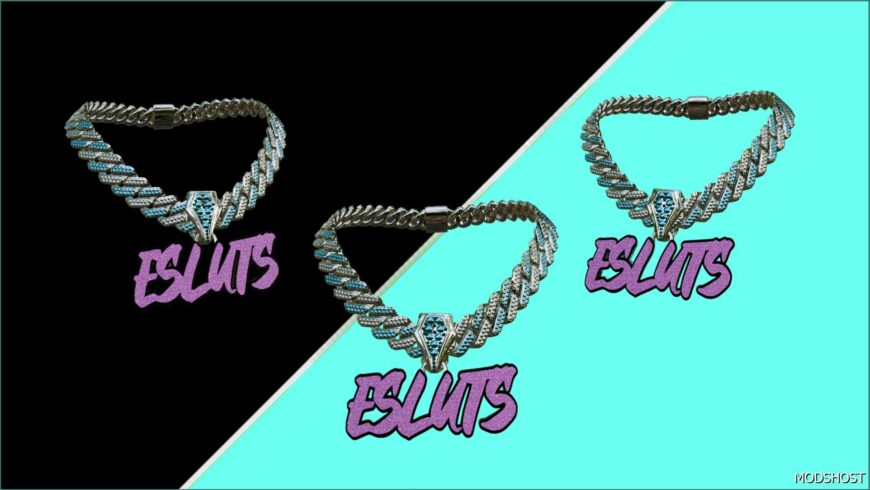 GTA 5 Player Mod: Esluts Chain for MP Female (Featured)