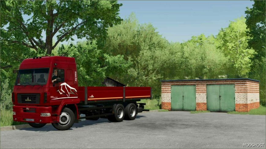 FS22 Truck Mod: MAZ-6312 V1.0.0.2 (Featured)