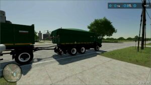 FS22 Kamaz Truck Mod: 55102 VF2 V1.0.0.1 (Featured)