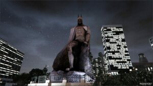 GTA 5 Map Mod: Batman Arkham Statue V1.3 (Image #3)