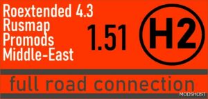 ETS2 Map Mod: Hybrid Road Connection 1.51 (Image #2)