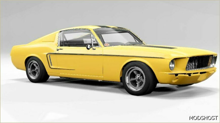 BeamNG Ford Car Mod: Mustang 1967 0.33 (Featured)