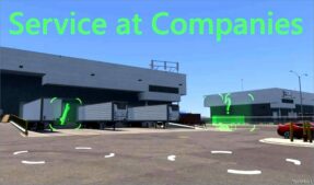 ATS Map Mod: Service at Companies Update V1.3 1.51 (Image #4)