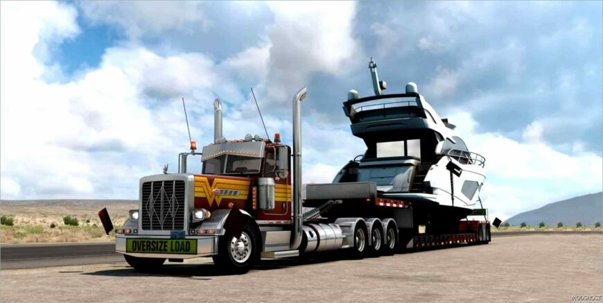 ATS Peterbilt Truck Mod: 389 Glider V6.5 1.51 (Featured)