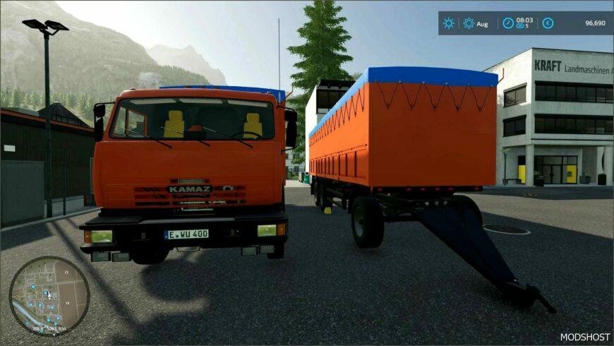 FS22 Kamaz Truck Mod: Laynera (Featured)