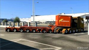 ETS2 Trailer Mod: SCS Lowloader Rework with Additional Cargo 1.51 (Image #5)