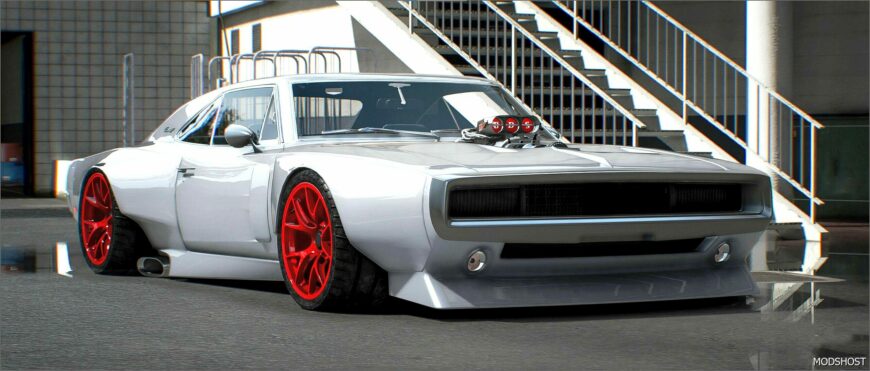 GTA 5 Vehicle Mod: Custom 69 Charger Widebody (Featured)