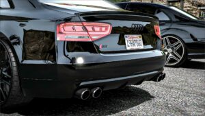 GTA 5 Audi Vehicle Mod: S8 2013 (Image #4)