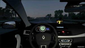 ETS2 Renault Car Mod: Megane 3 Coupe 2013 1.51 (Image #3)