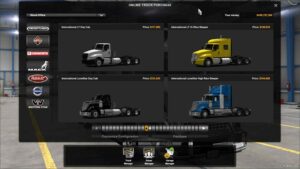 ATS Mod: ALL SCS Trucks in The Mod Dealer V1.9 (Image #2)