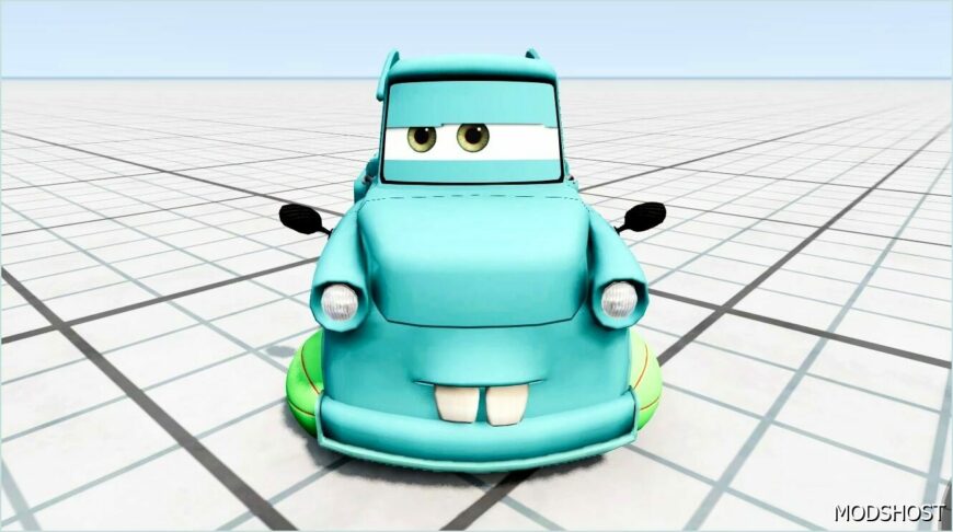 BeamNG Car Mod: Pixar Mater 0.33 (Featured)