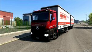 ETS2 Truck Mod: Mercedes Antos (D3S) 1.51 (Featured)