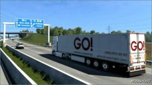 ETS2 Mod: GO! Express & Logistics Skin (Image #3)