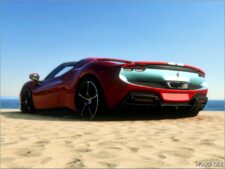 BeamNG Ferrari Car Mod: 💎 ᴠɪᴘ Ferrari 296 V1⚡ 0.33 (Image #2)