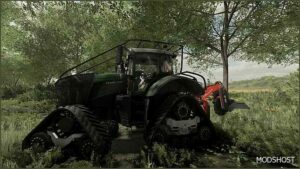 FS22 Fendt Tractor Mod: Favorit 800/900 Crawlers, Forest, Full Animation V1.3 (Image #4)