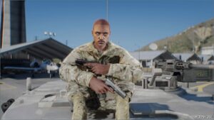 GTA 5 Player Mod: COD MW Ranger for MP Male (Image #3)