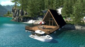 ATS Mod: Washington Lake Cabin V1.1.4 (Featured)