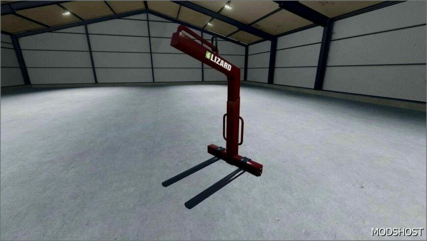 FS22 Implement Mod: Pallet Fork for Crane (Featured)