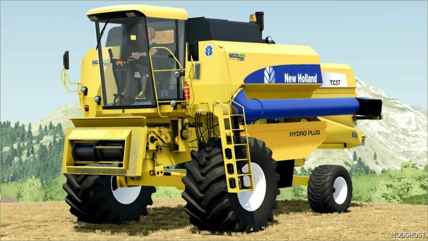 FS22 NEW Holland Combine Mod: TC57 Hydro plus (Featured)