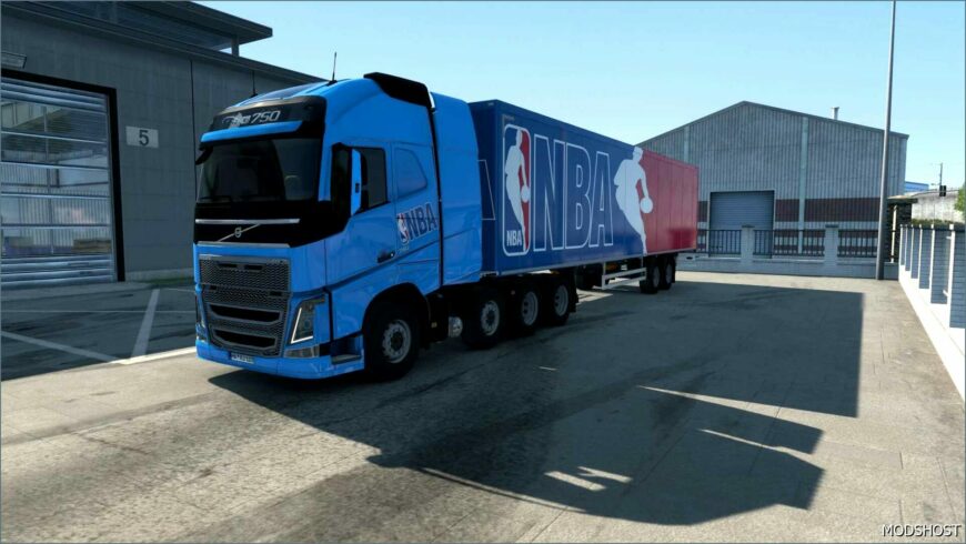 ETS2 Mod: NBA Skin V0.1 (Featured)