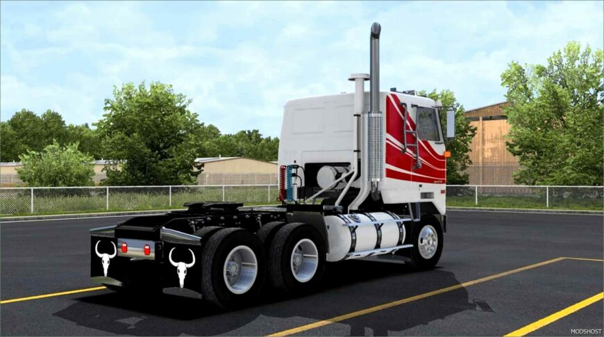 ATS Truck Mod: GMC White Cabover V1.2 1.51 (Featured)