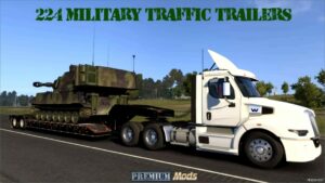 ATS Military Mod: Trailer Cargo and Traffic Pack V1.2 (Image #2)