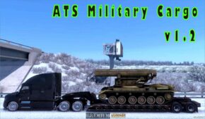 ATS Military Mod: Trailer Cargo and Traffic Pack V1.2 (Image #3)