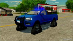 FS22 Pickup Car Mod: 2017 Pickup Emergency Edition V3.0.0.1 (Featured)