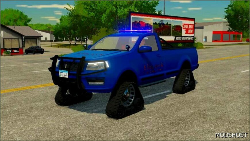 FS22 Pickup Car Mod: 2017 Pickup Emergency Edition V3.0.0.1 (Featured)