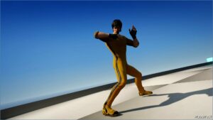 GTA 5 Player Mod: Bruce LEE Add-On PED (Image #2)