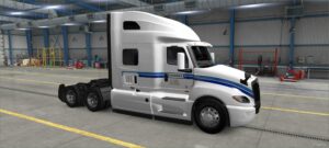 ATS Mod: LT Skin Penske White 1.51 (Featured)