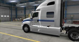 ATS Mod: LT Skin Penske White 1.51 (Image #2)