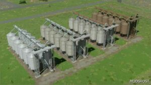 FS22 Placeable Mod: Package of Large Silo V1.1 (Featured)