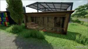 FS22 Placeable Mod: Wooden Honey Shed (Image #3)