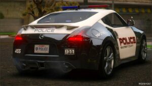 GTA 5 Nissan Vehicle Mod: Nfshp: 2009 Nissan 370Z Scpd Add-On | ELS | NON ELS | Template (Image #2)