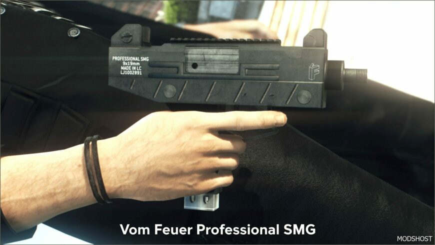 GTA 5 Weapon Mod: VOM Feuer Professional SMG Add-On (Featured)