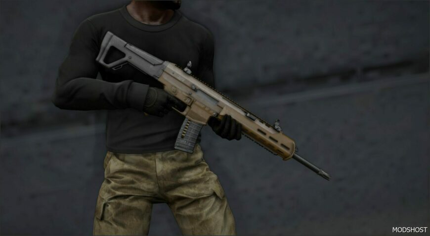 GTA 5 Weapon Mod: Bushmaster ACR from COD MW 3 (Featured)