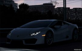 ETS2 Lamborghini Car Mod: Huracan LP 580-2 2017 V2.0 1.51 (Image #2)