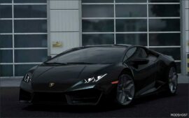 ETS2 Lamborghini Car Mod: Huracan LP 580-2 2017 V2.0 1.51 (Image #4)