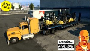 ETS2 Ford Truck Mod: LTL 9000 V2.1 1.51 (Image #3)